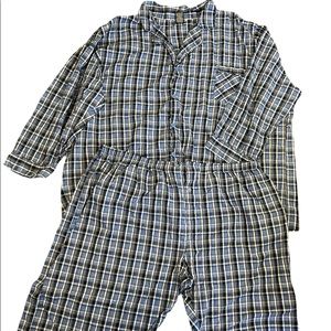 Men Big & Tall  PJ pant set 5XL Used good condition. No pet and non smoker.